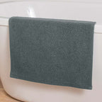Boucle Cotton Bath Mat - Storm