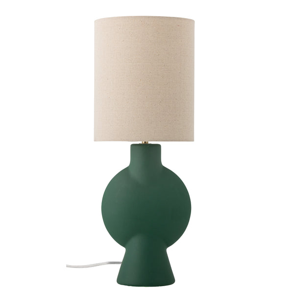 Sergio - Lampe À Poser - Vert - Grès