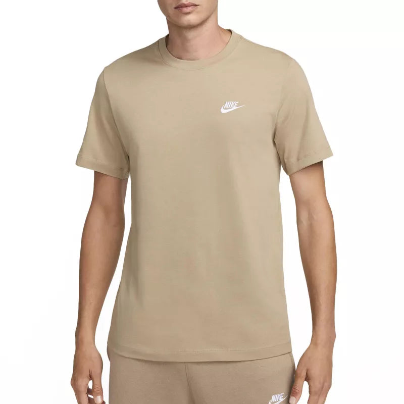 Nike Sportswear Club T-Shirt - Beige/White