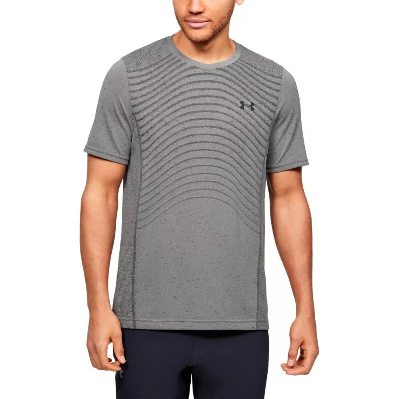 T-shirt Seamless Wave – Szary – Męski