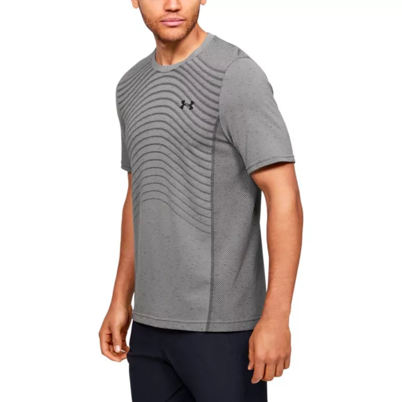 T-shirt Seamless Wave – Szary – Męski