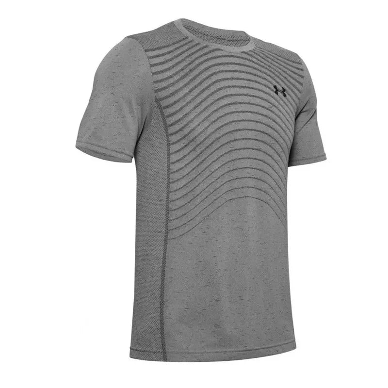 T-shirt Seamless Wave – Szary – Męski