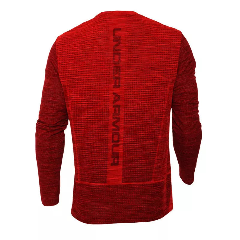 T-Shirt Vanish Seamless - Czerwony - Męski