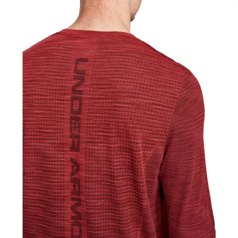 T-Shirt Vanish Seamless - Czerwony - Męski