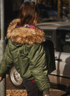 The Kooples - Blouson - Vert - Femme