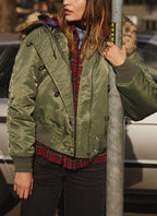 The Kooples - Blouson - Vert - Femme