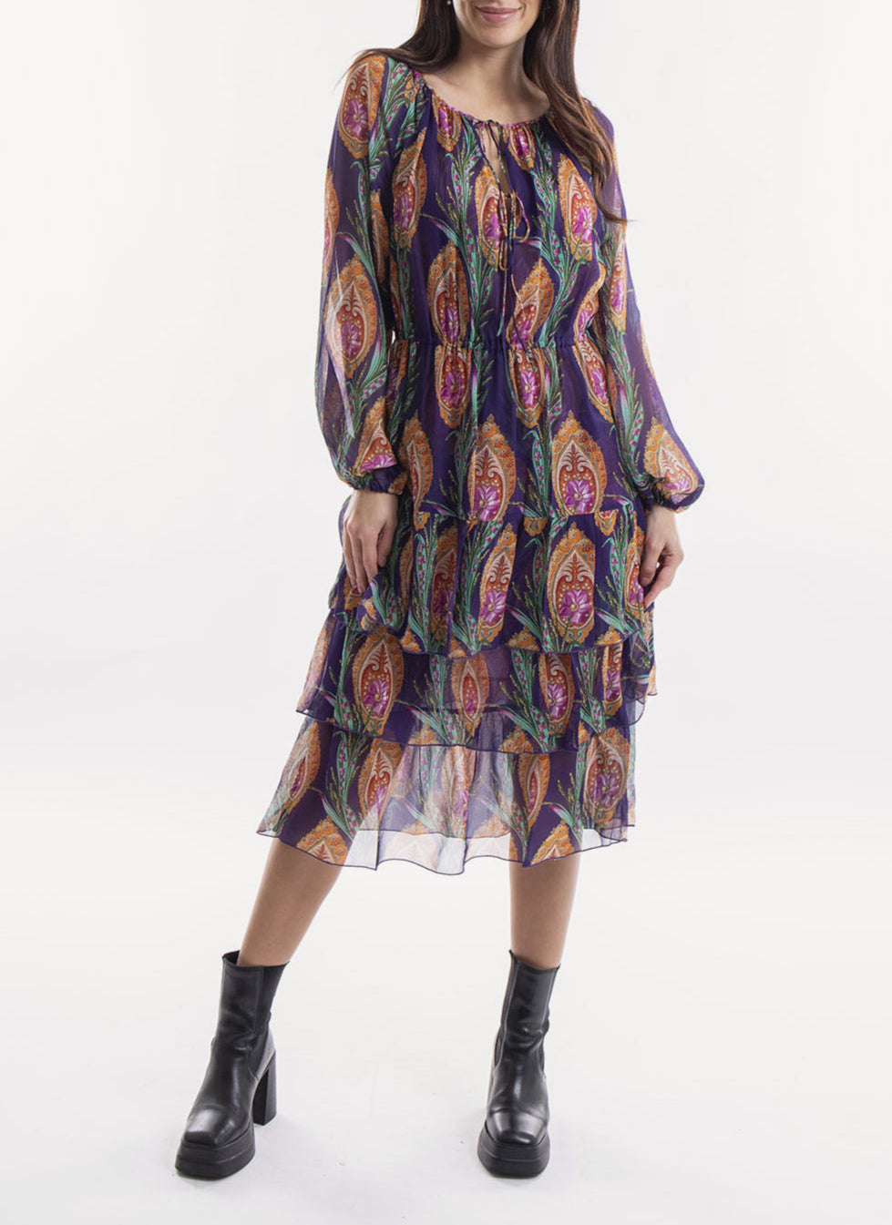 The Kooples - Robe - Violet - Femme
