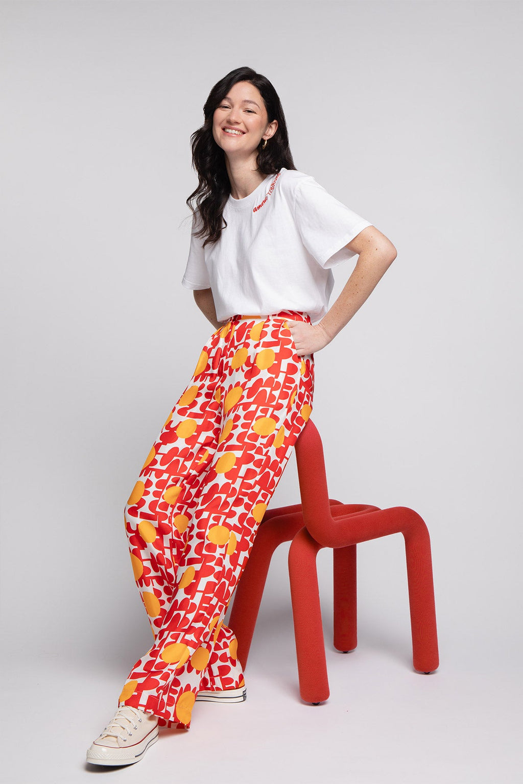 Pantalón Tilda Sol Rojo