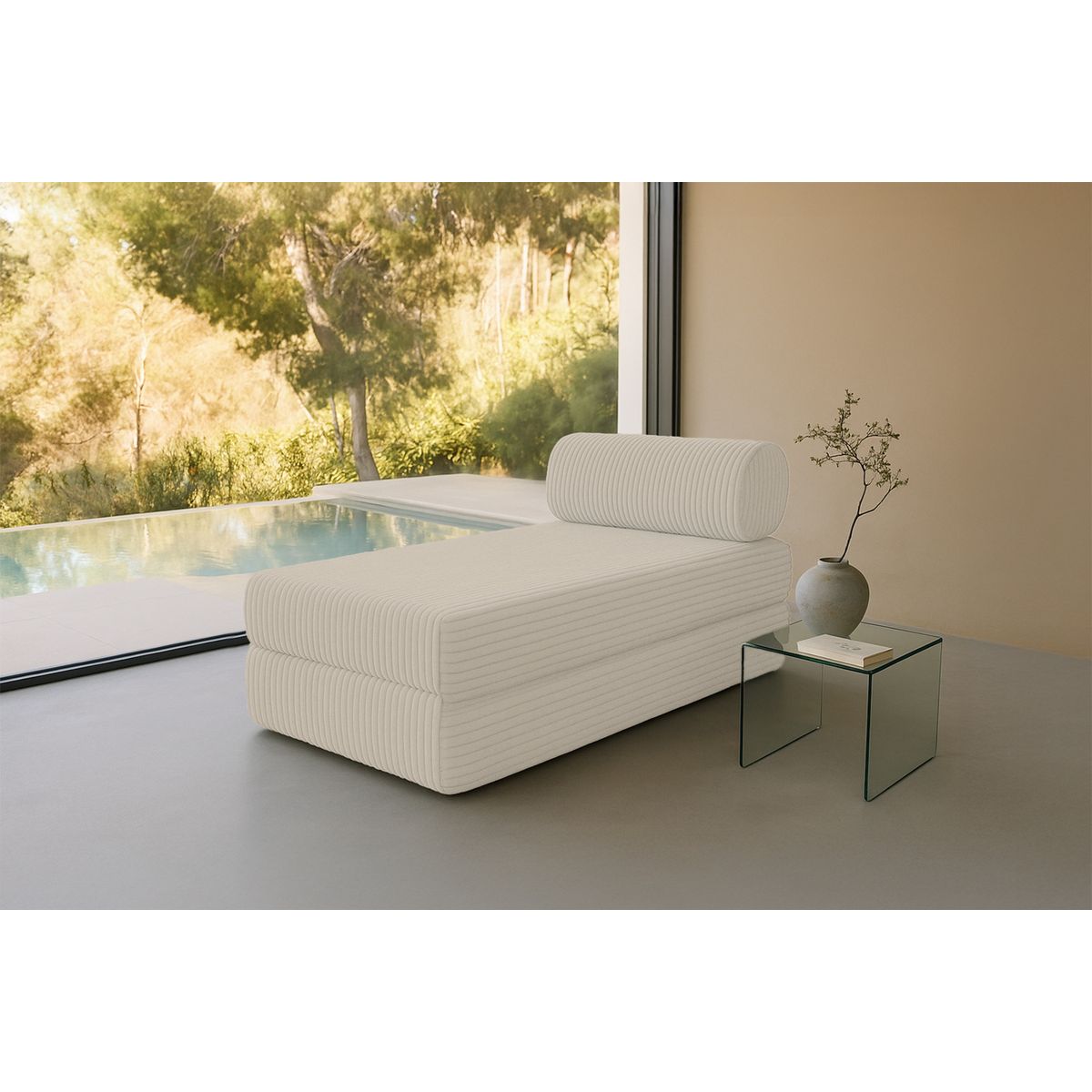 Sofá cama Tilia - 3 plazas - Pana XL