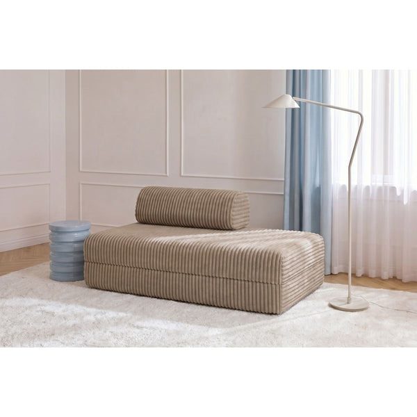 Rak soffa Tilia – 2-sits – bredspårig manchester XL