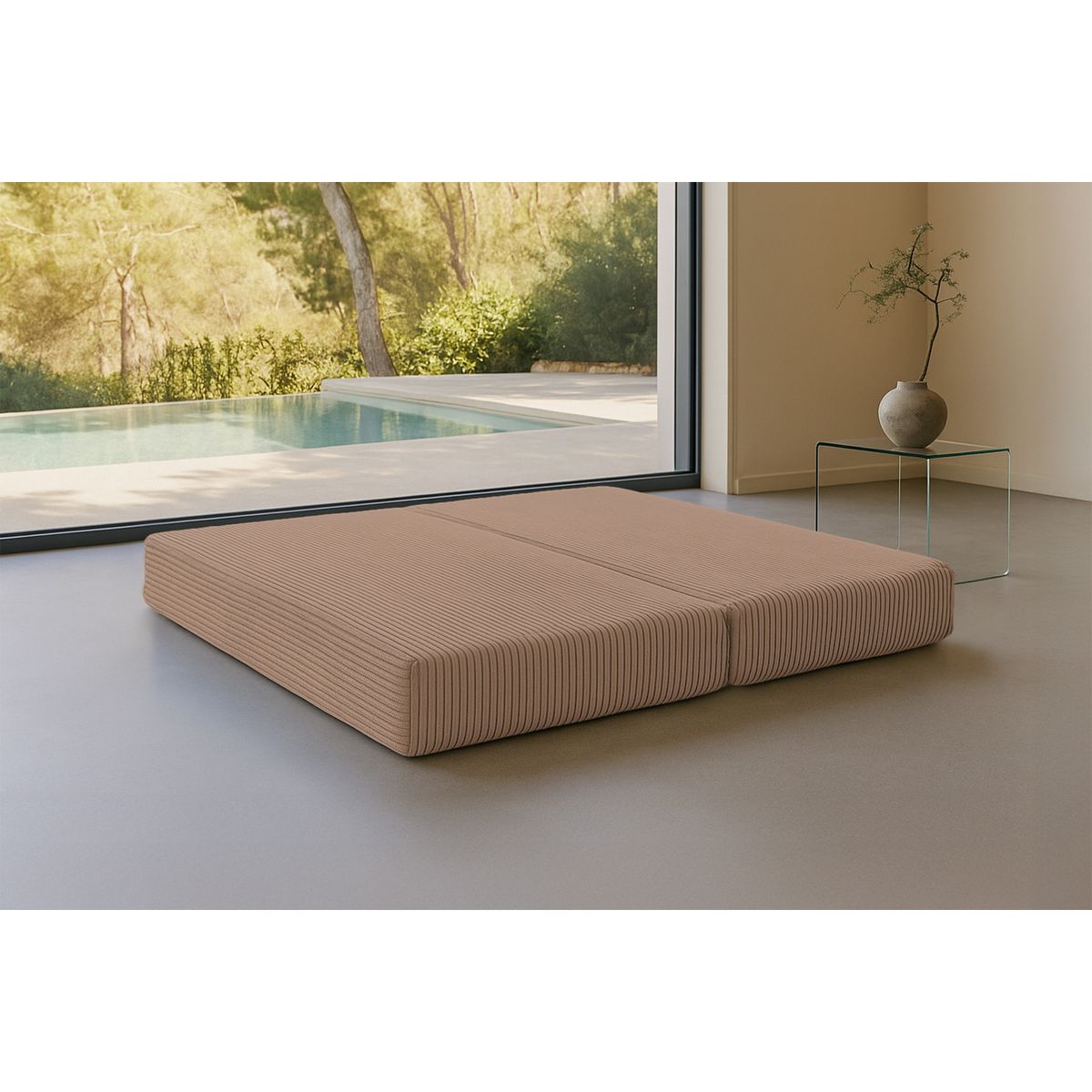 Sofá cama Tilia - 3 plazas - Pana XL