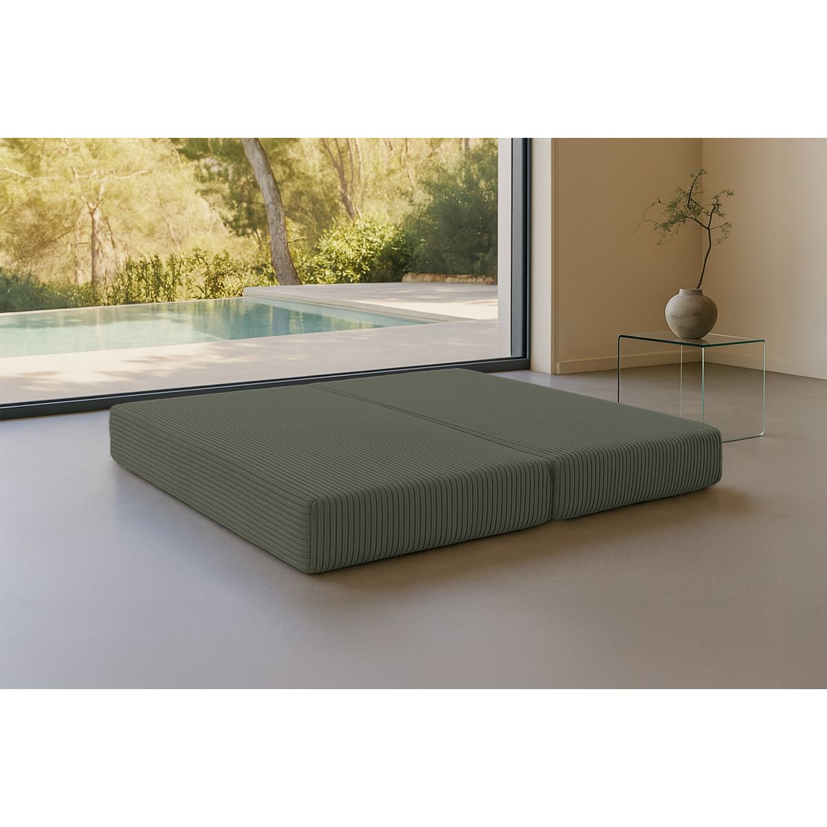 Sofá cama Tilia - 3 plazas - Pana XL