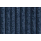 Tumbona Modular - Tela Exterior a Rayas - Blanco y Azul