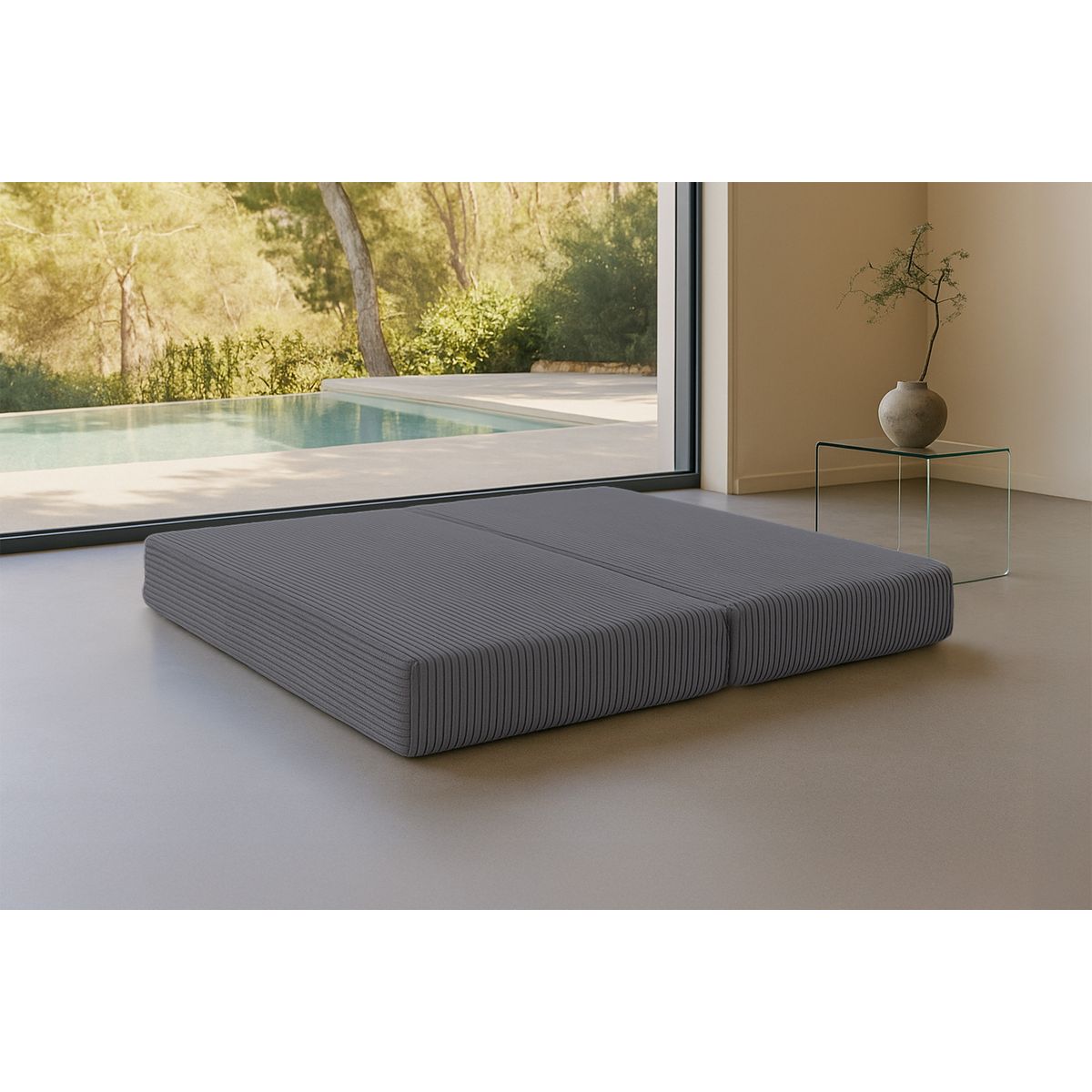 Sofá cama Tilia - 3 plazas - Pana XL