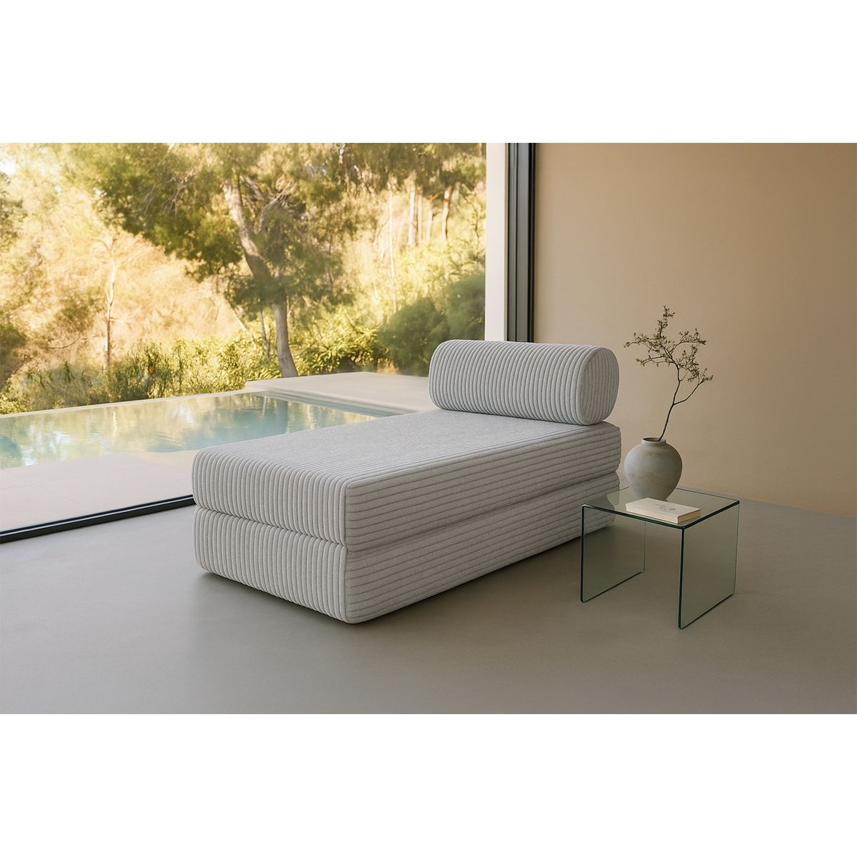 Sofá cama Tilia - 3 plazas - Pana XL