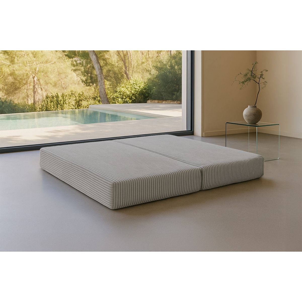 Sofá cama Tilia - 3 plazas - Pana XL
