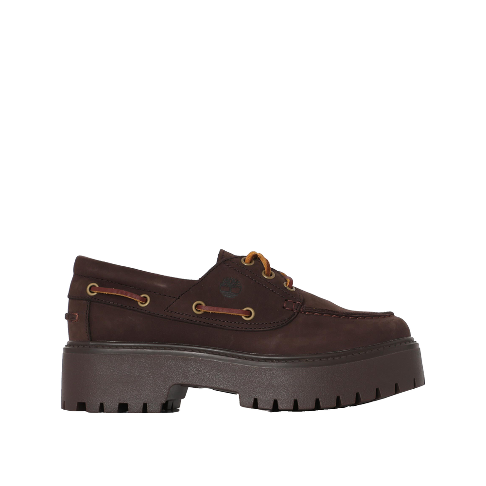 Timberland Stone Street - Buty żeglarskie damskie Brązowe