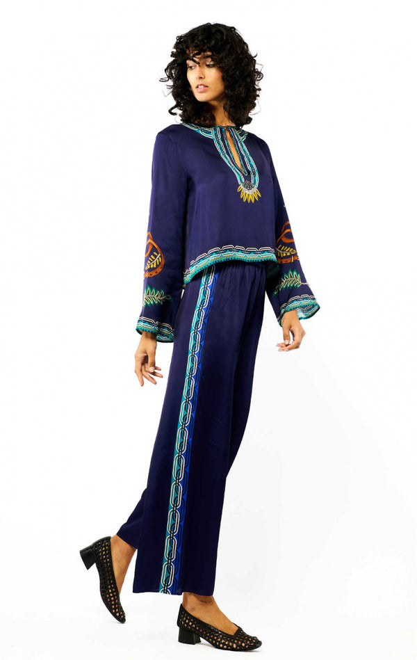 Broek Tina - Blauw