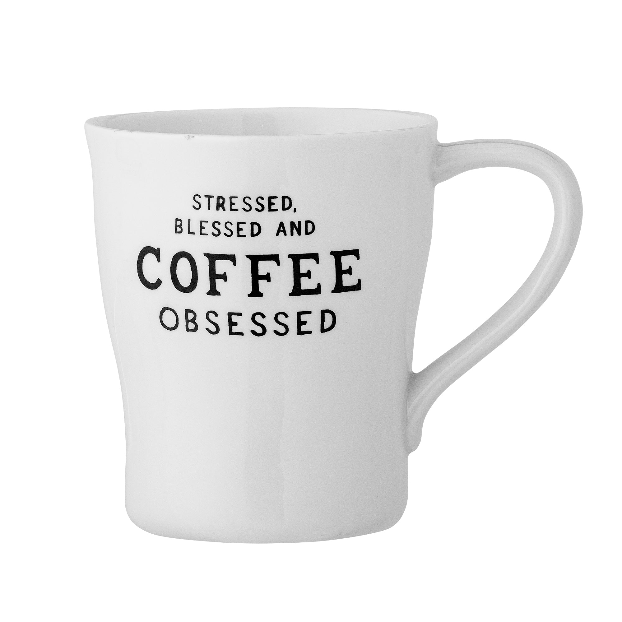 Wendy - Lot de 6 Mugs - Blanc - Grès