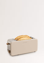Toast Retro - Grand Grille Pain À Fentes Larges - Sable