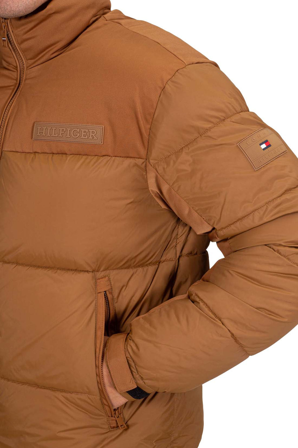 Vestes Veste pour hommes avec logo - Marron - Homme