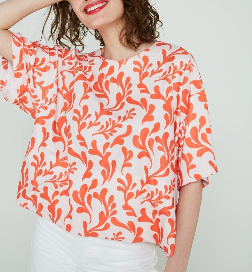 Top Miriem Tiki - Orange