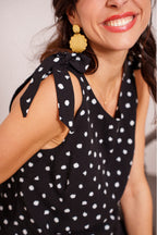 Tomette Doty Noir Top