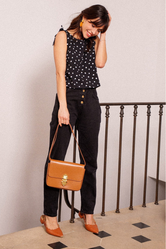 Tomette Doty Noir Top