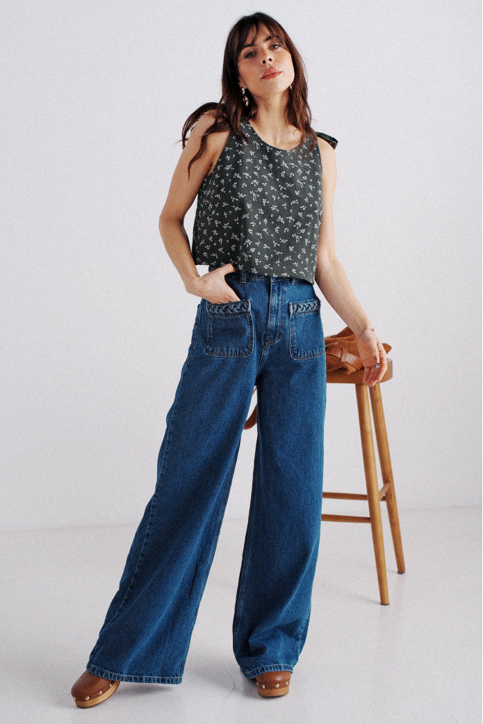 Tomette Pento Kaki Top