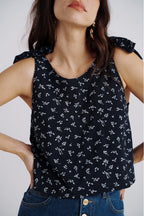 Top Tomette Pento Navy