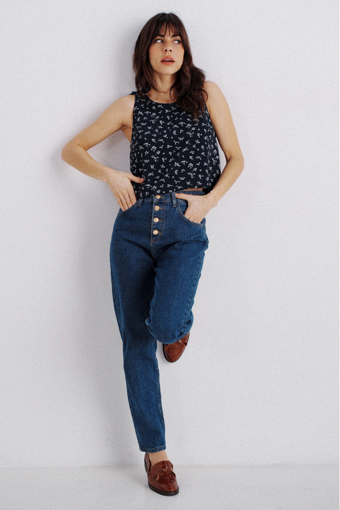 Top Tomette Pento Navy
