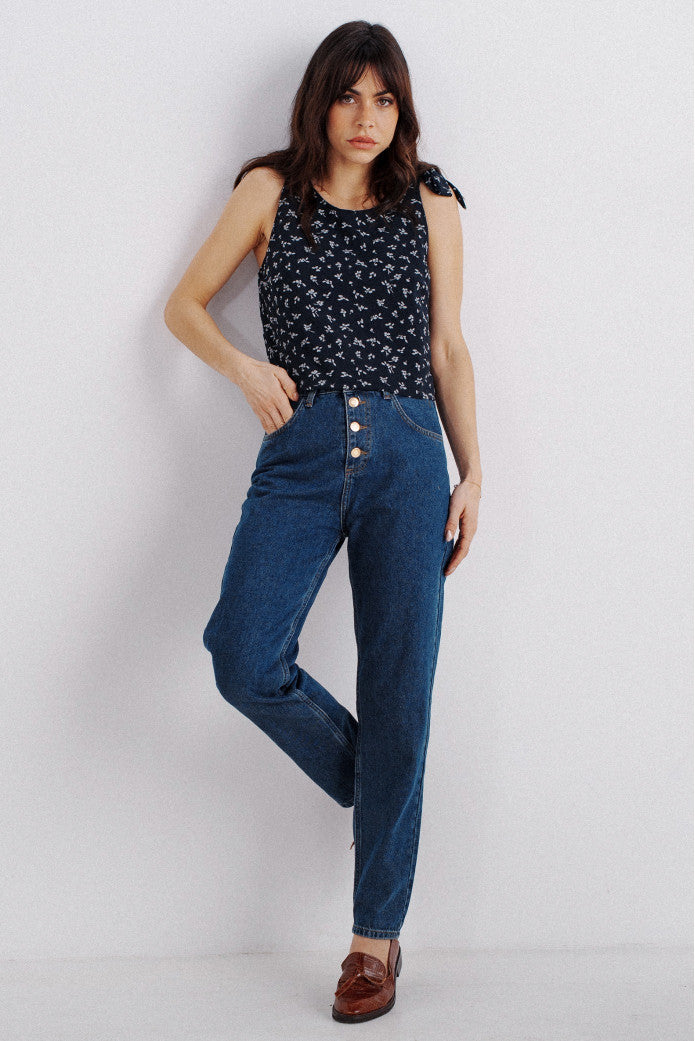 Top Tomette Pento Navy