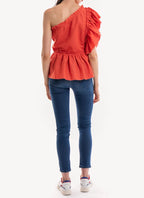 Iro - Tee-Shirt - Rouge - Femme