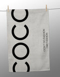 Torchon "Coco Chanel"