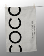 Torchon "Coco Chanel"