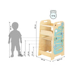 5-in-1 Multifunctional Learning Tower – Play XL Mint & Yellow