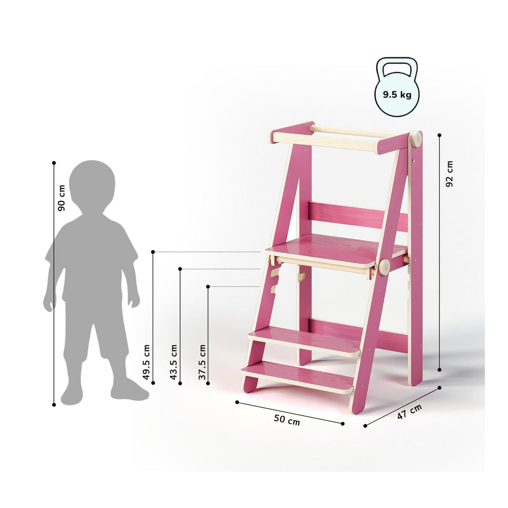 Foldable Observation Tower – Space Saving