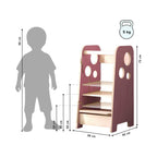 Tour D'Observation Montessori 3-En-1 – Autonomie & Sécurité