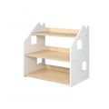 Étagère À Jouets – Blanc & Gris