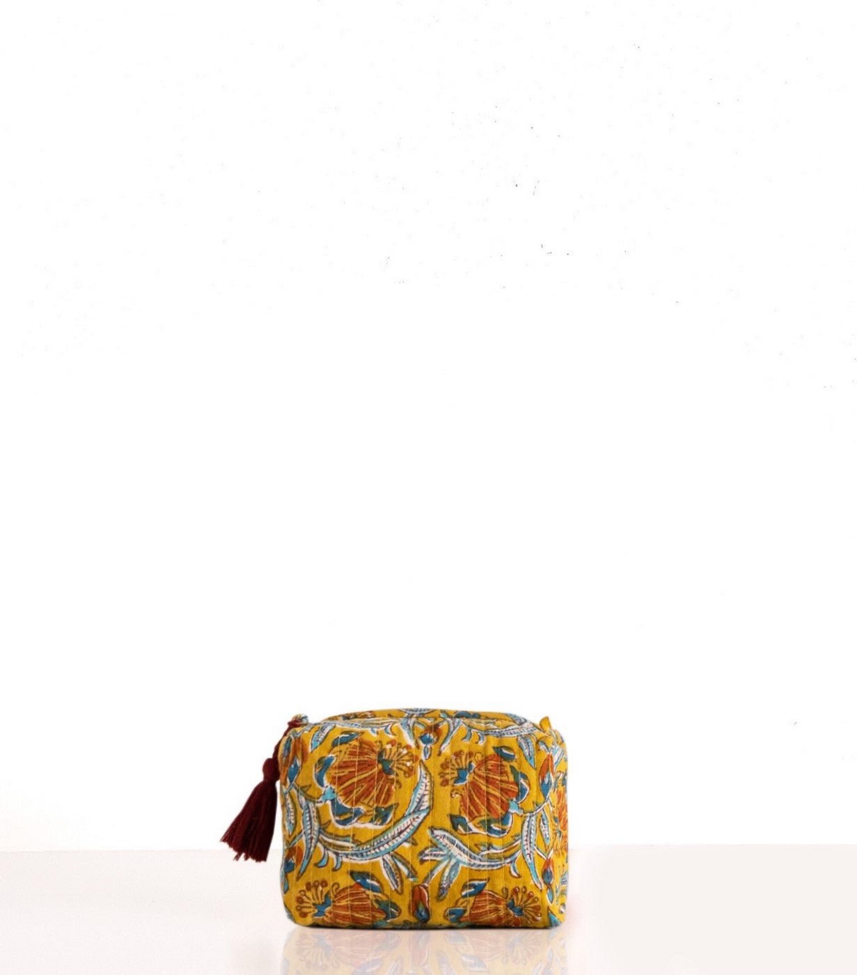 Trousse De Toilette Jaipur - Moutarde