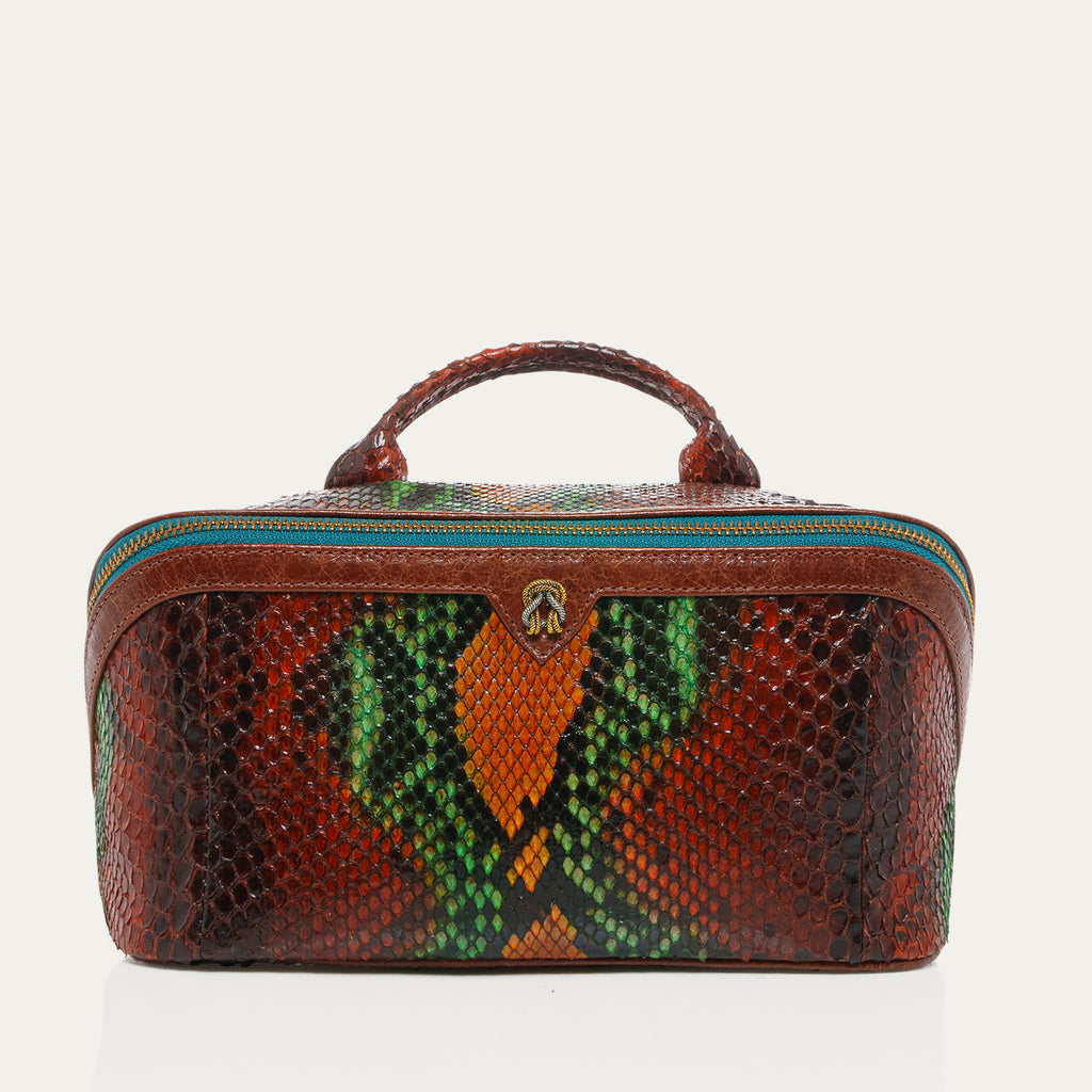 Charlotte Oasis Python Pencil Case