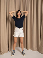 Jersey Bari - Navy - Mujer