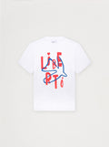T-Shirt Unisexe Esquisse Blanc