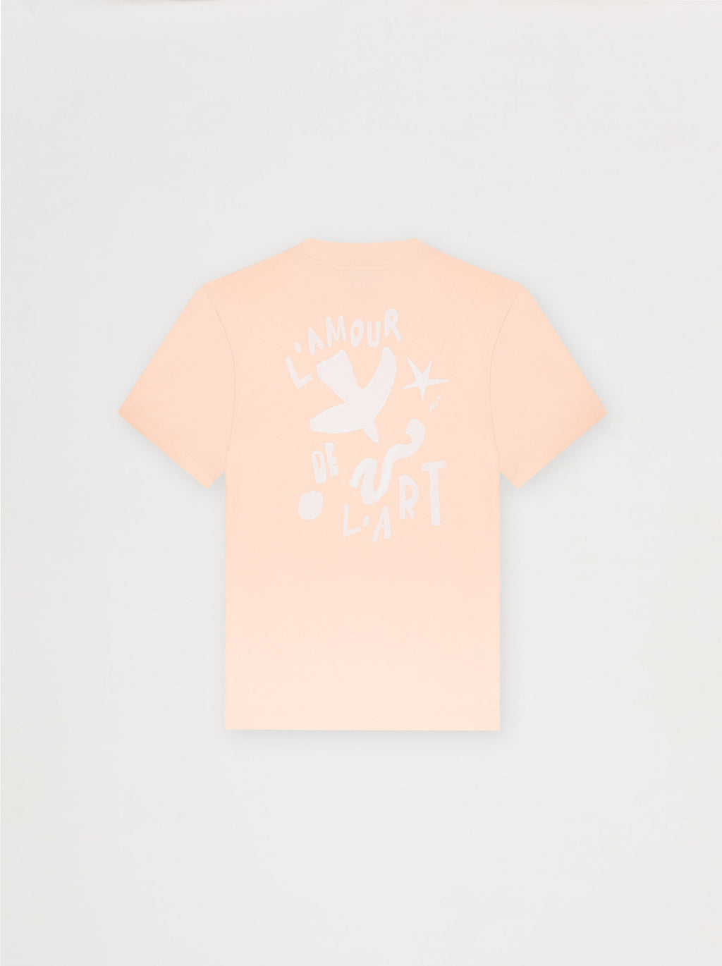 Camiseta unisex Ilustración de albaricoque