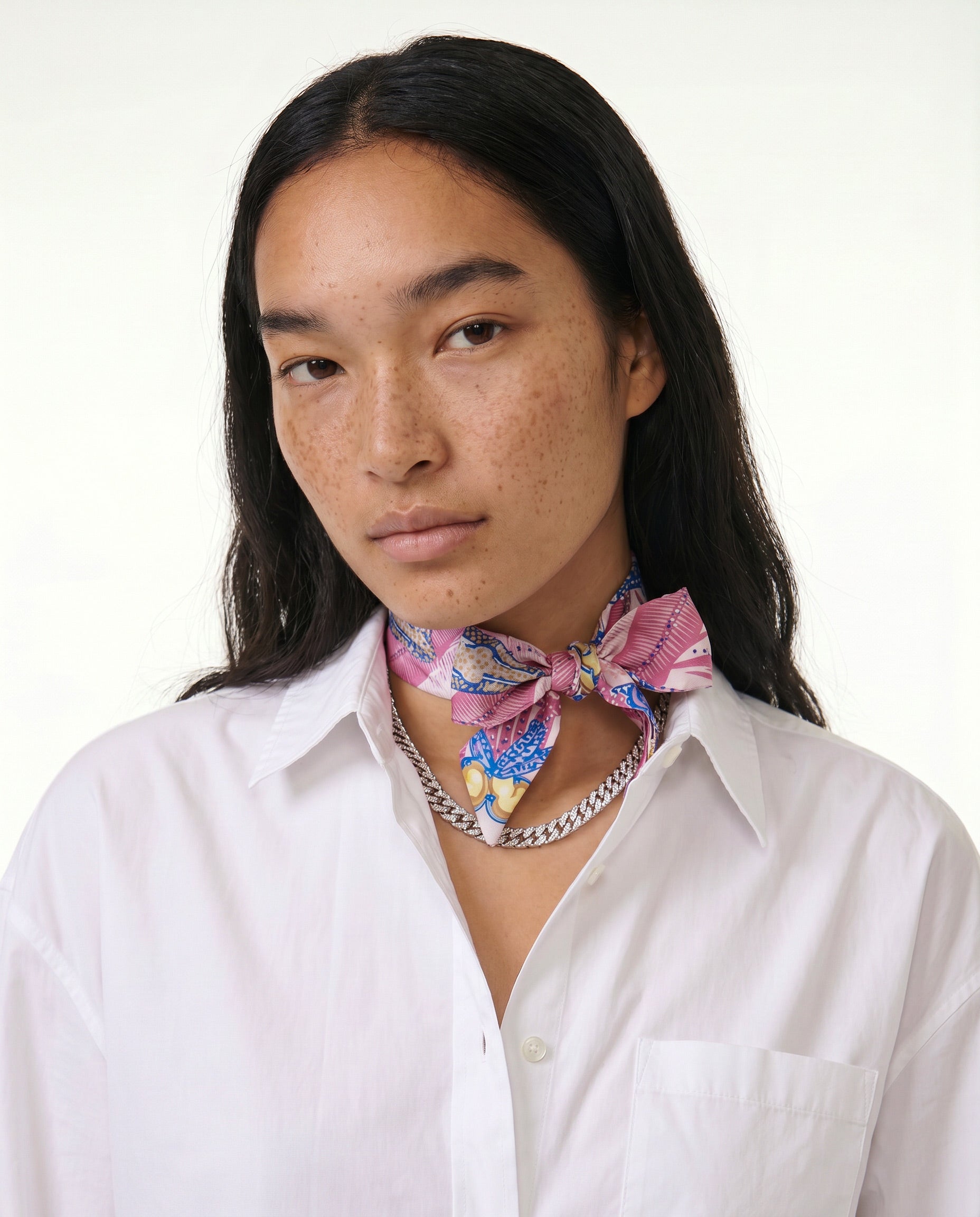 Cartier Silk Twilly Bandeau "Panthère in the Jungle"