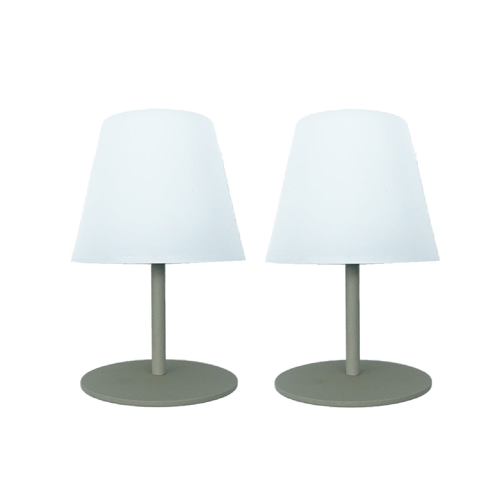 Twins - Wireless Table Lamp - Steel - Green