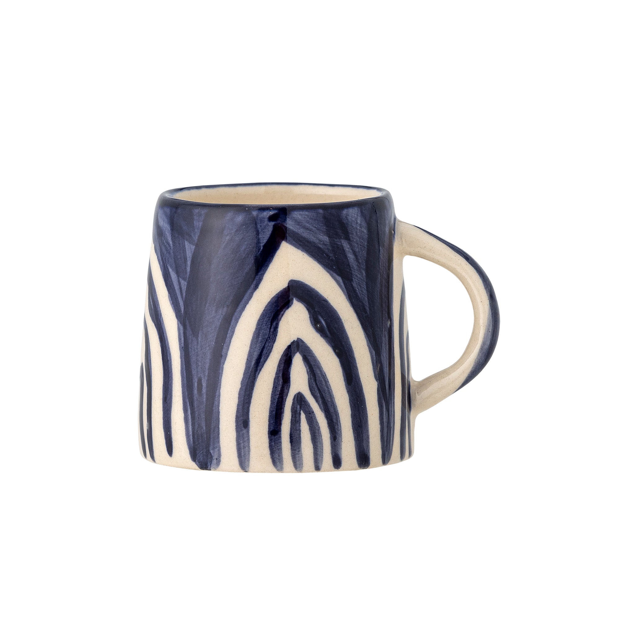 Shama - Lot de 6 Tasses À Expresso - Bleu - Grès