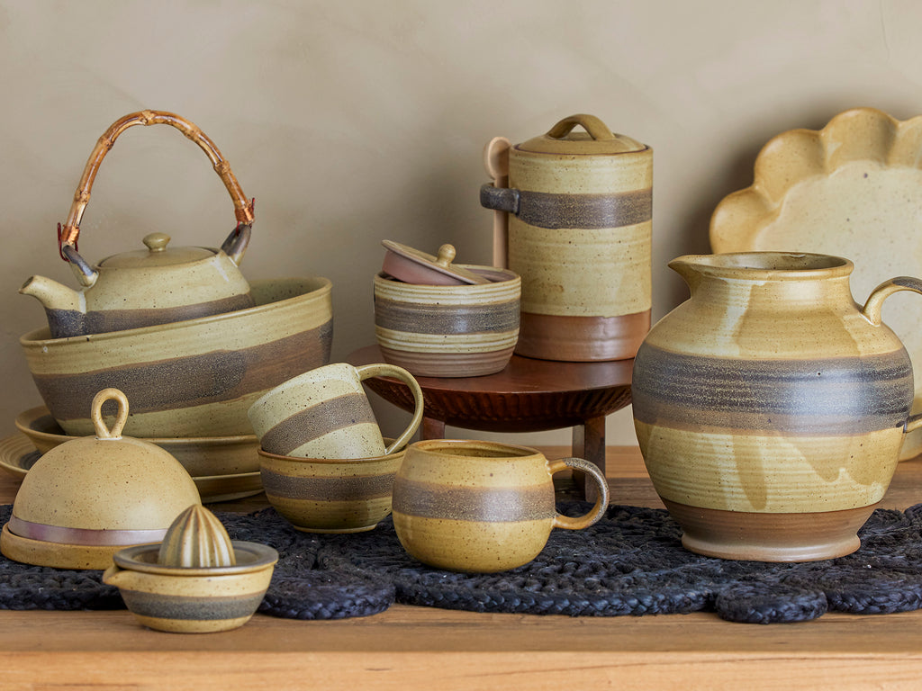 Solange - Bowl - Natural - Stoneware
