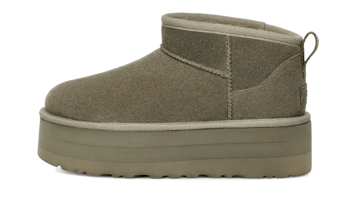 UGG - Classic Ultra Mini Platform Moss Green - Vert