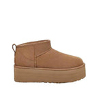 Classic Ultra Mini Platform Boots - Brown